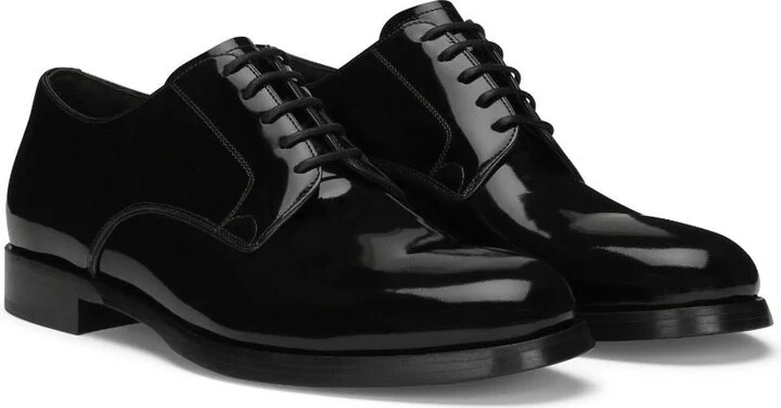 Men's Leather Derby Shoes - Image 2