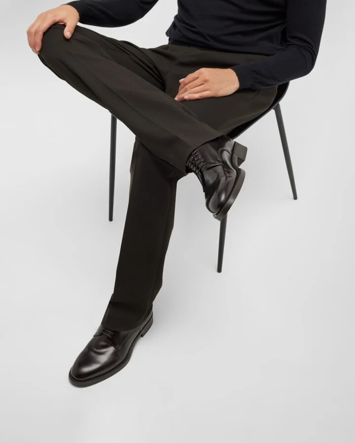Men's Leather Derby Shoes - Image 2