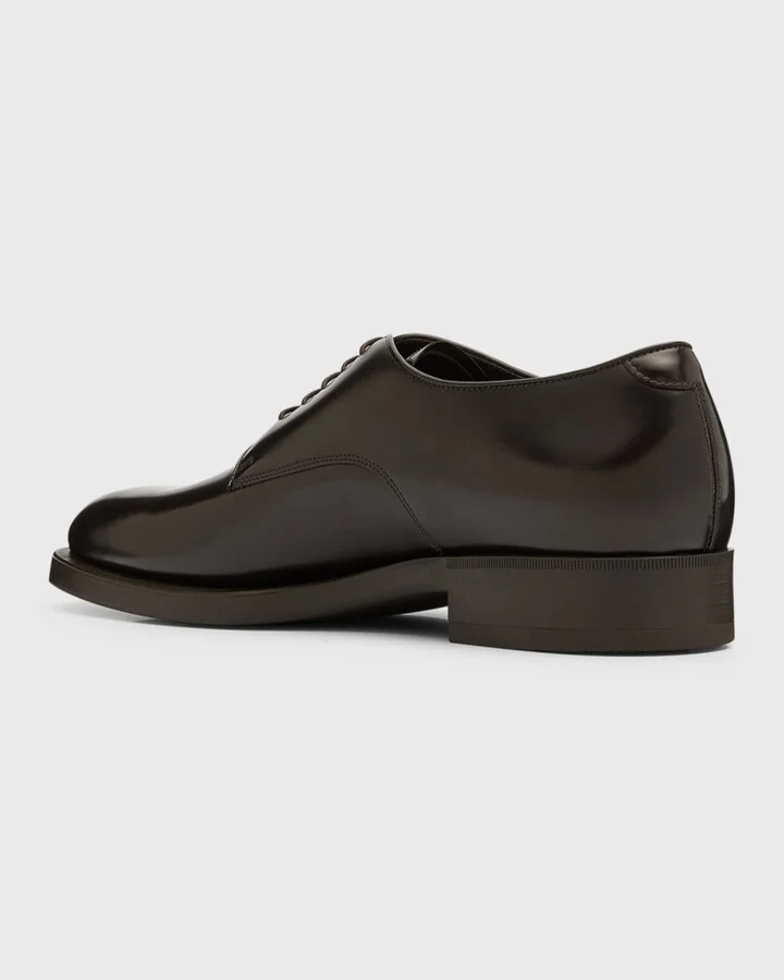 Men's Leather Derby Shoes - Image 5