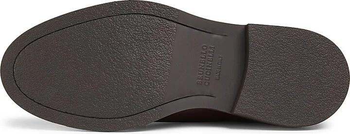 Men's Leather Derbys - Brown - Size 8 - Image 6