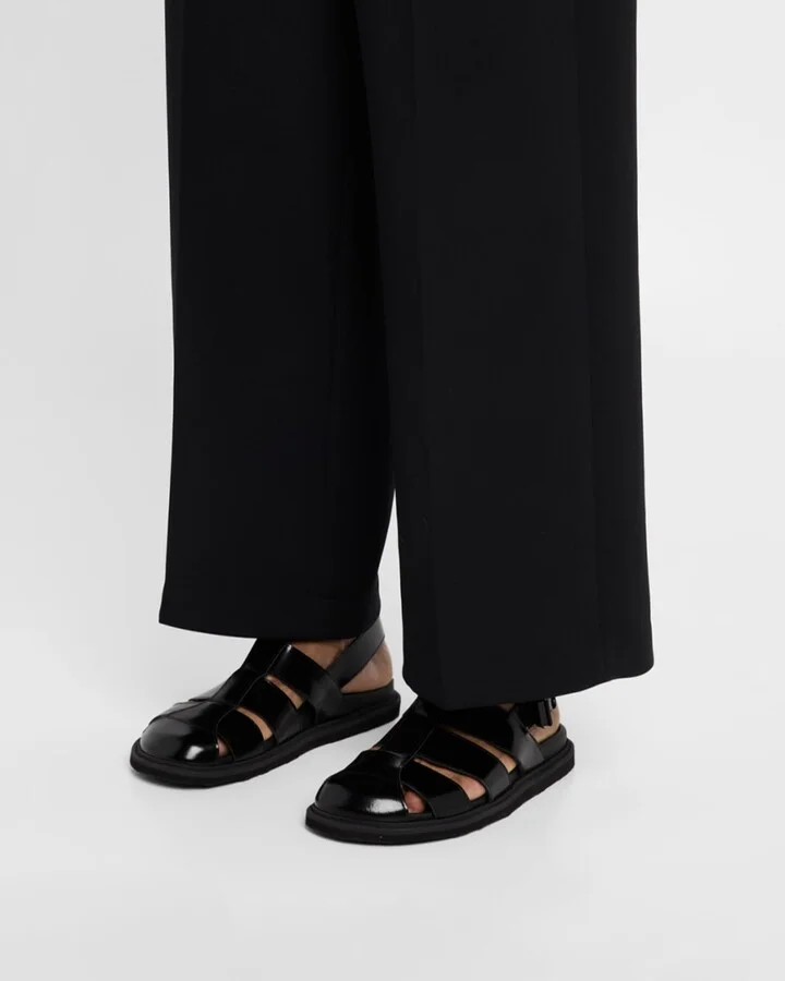 Men's Leather Fisherman Sandals - Image 5