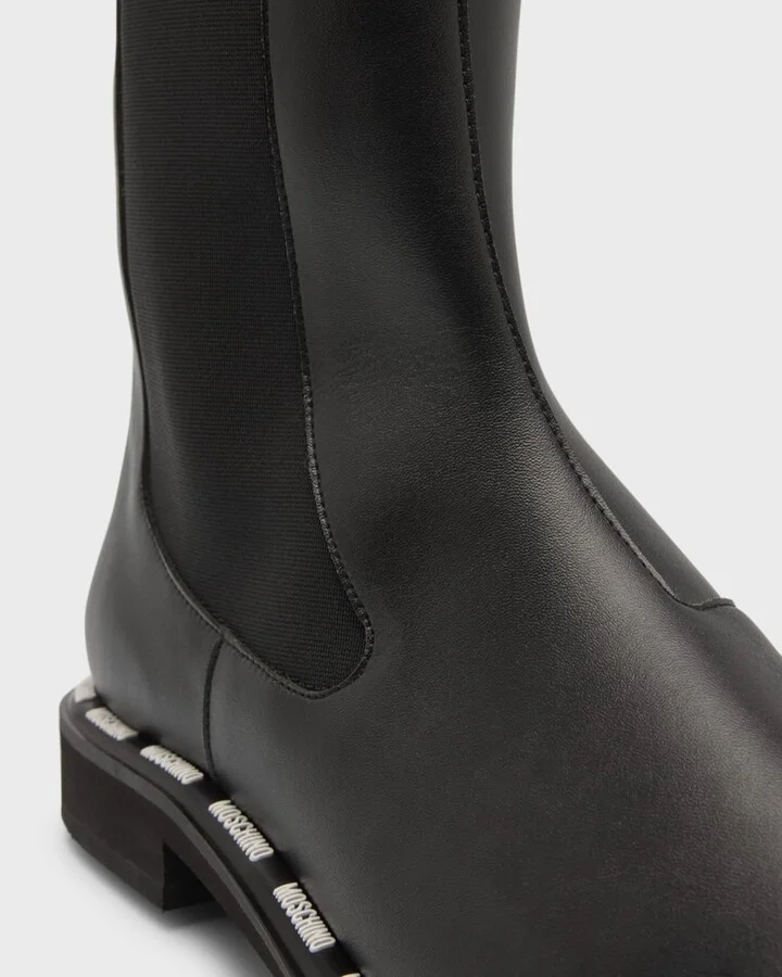 Men's Leather Label Pull-On Boots - Image 3