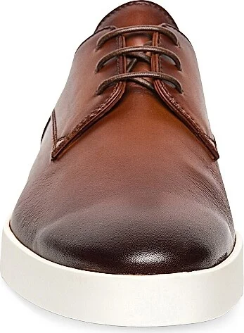 Men's Leather Lace-Up Oxfords - Grey - Size 7.5 - Image 11