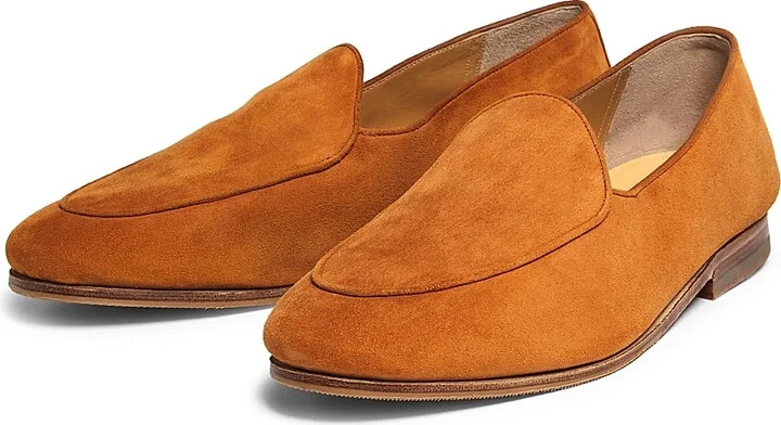 Men's Leather Loafers - Desert - Size 12 - Image 2