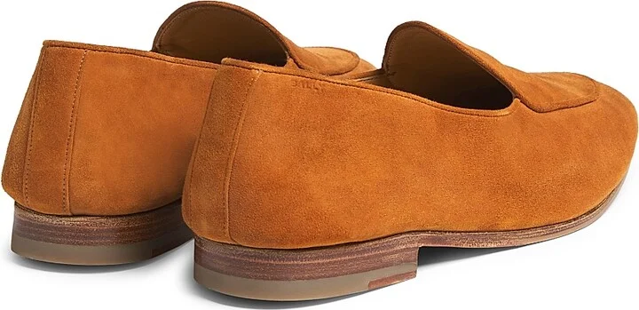 Men's Leather Loafers - Desert - Size 12 - Image 3