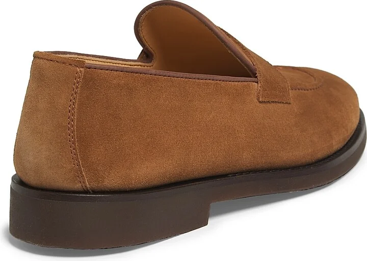 Men's Leather Loafers - Navy - Size 9 - Image 8