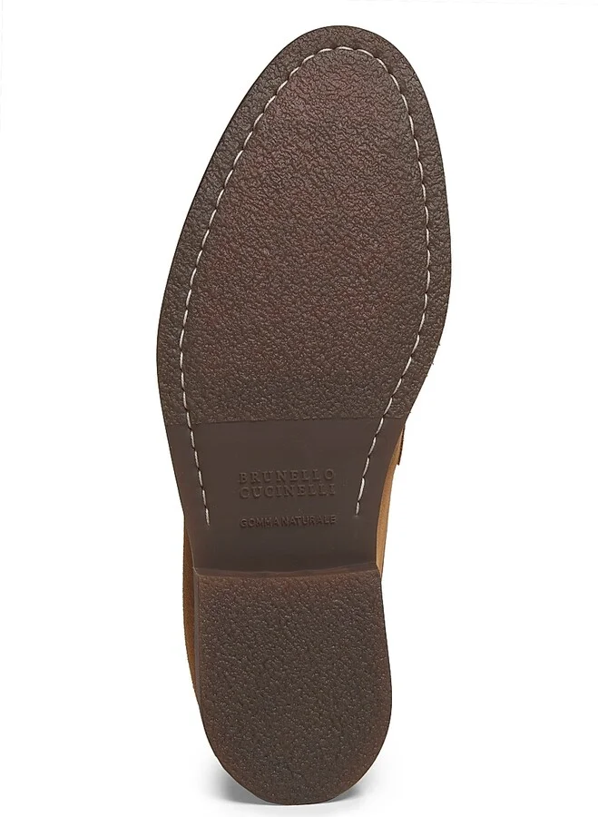 Men's Leather Loafers - Navy - Size 9 - Image 11