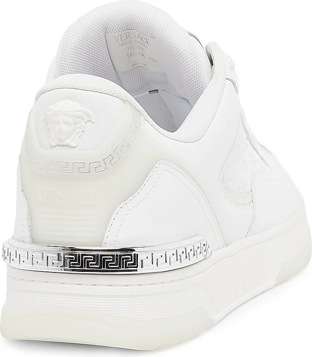 Men's Leather Low-Top Sneakers - Black Palladium - Size 7 - Image 5
