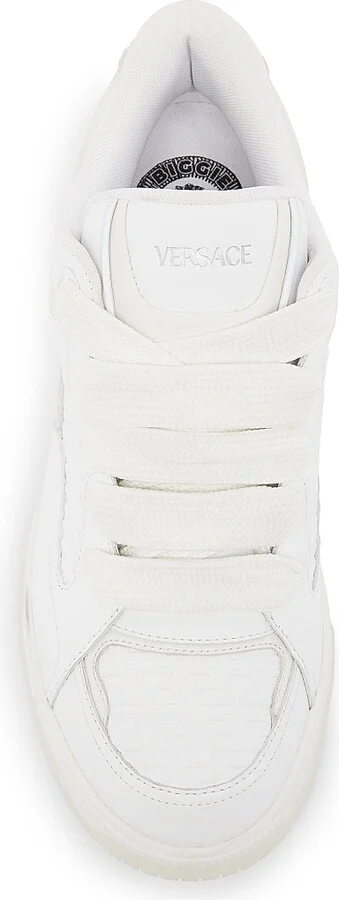 Men's Leather Low-Top Sneakers - Black Palladium - Size 7 - Image 6