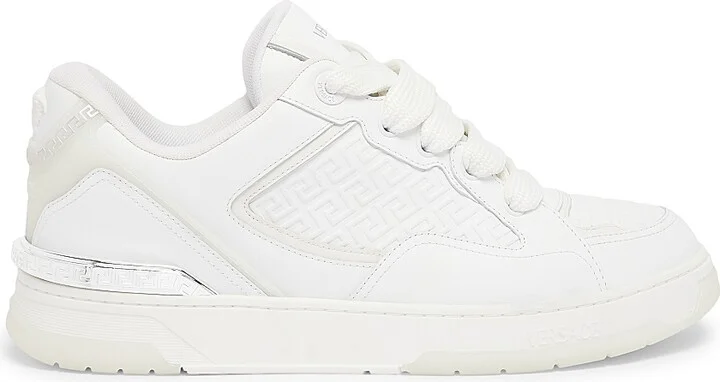 Men's Leather Low-Top Sneakers - Black Palladium - Size 7 - Image 10