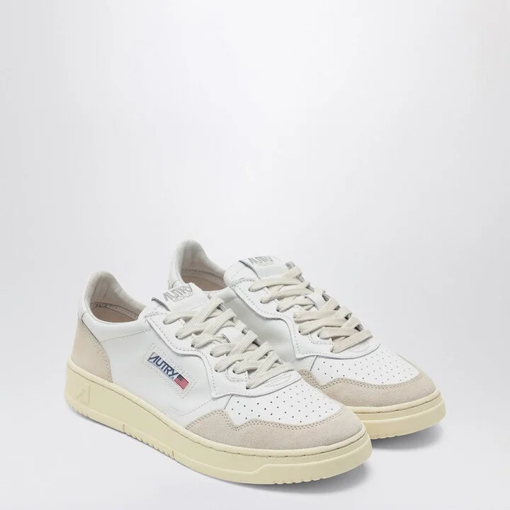 Men's Leather Low-Top Sneakers