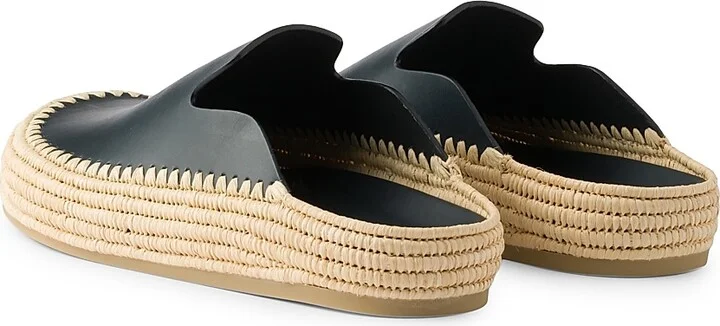 Men's Leather Mules - Brown - Size 7 - Image 6