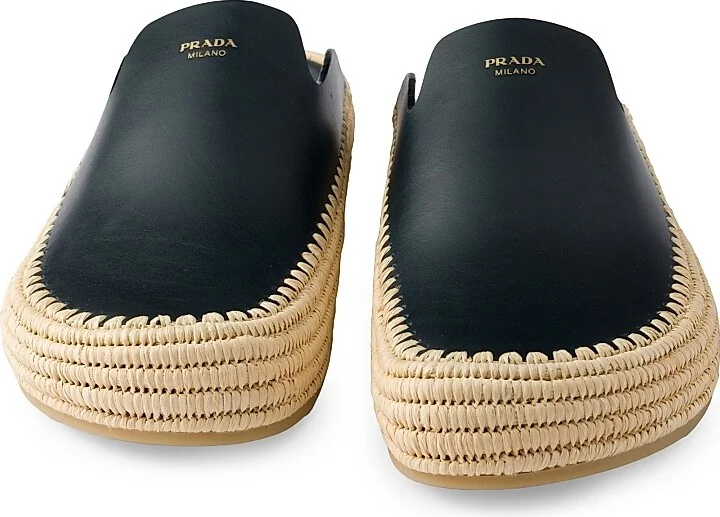 Men's Leather Mules - Brown - Size 7 - Image 7