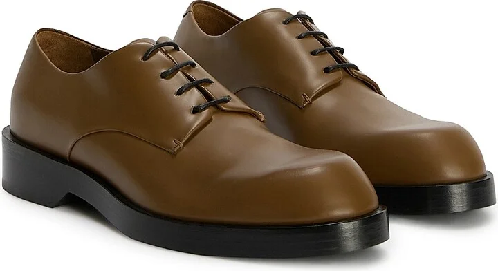 Men's Leather Oxfords - Black - Size 6 - Image 7