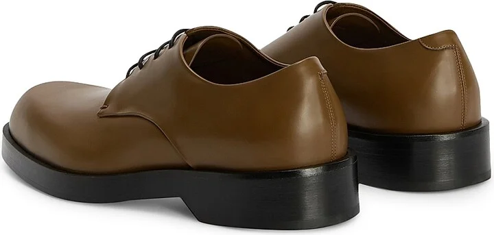 Men's Leather Oxfords - Black - Size 6 - Image 8