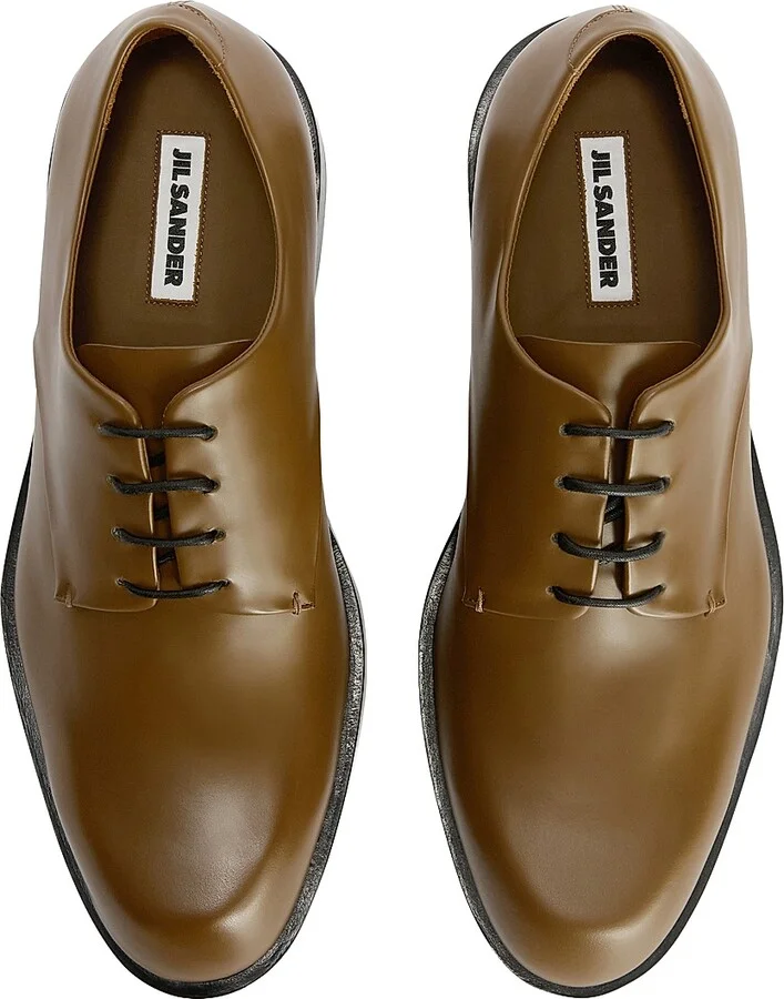 Men's Leather Oxfords - Black - Size 6 - Image 9
