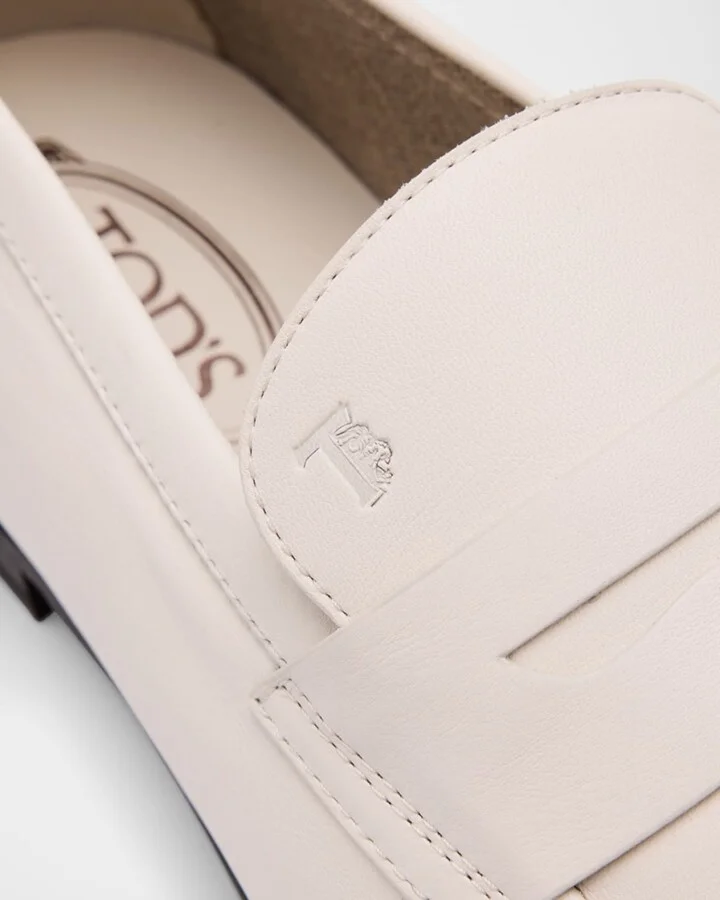 Men's Leather Penny Loafers - Image 4