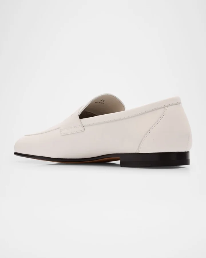 Men's Leather Penny Loafers - Image 5