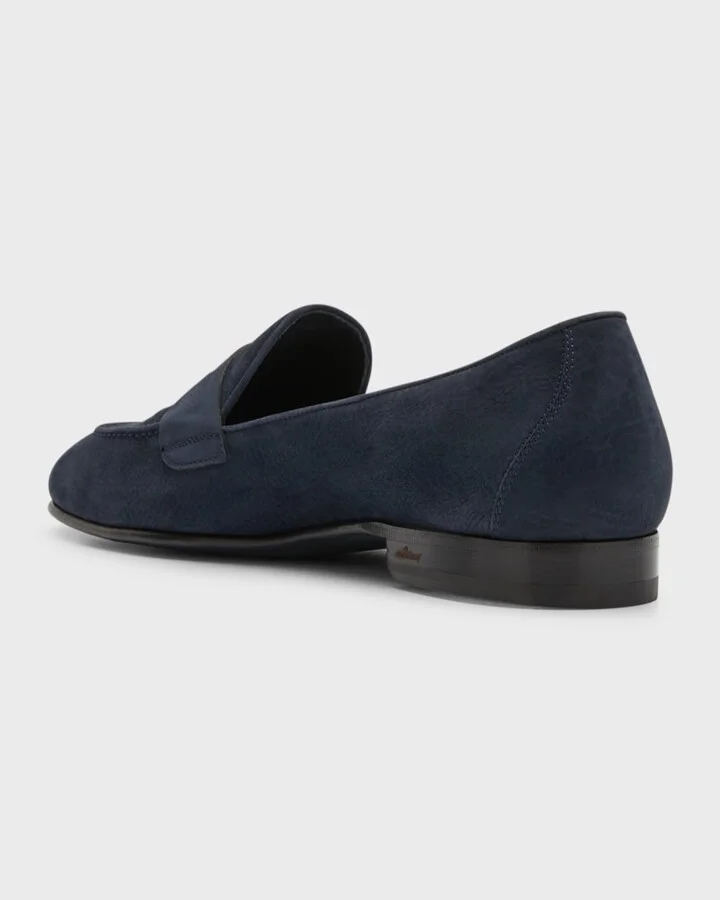 Men's Leather Penny Loafers - Image 3