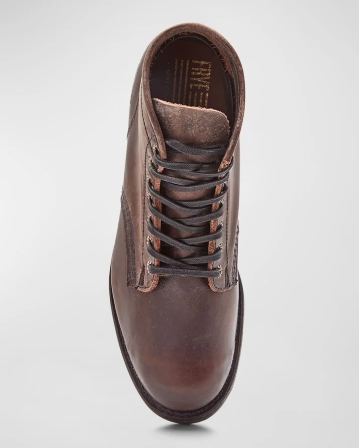 Men's Leather Prison Boots - Image 6