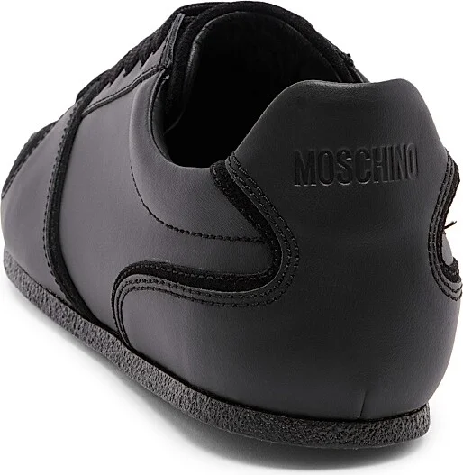 Men's Leather & Suede Sneakers - Nut - Size 7 - Image 7