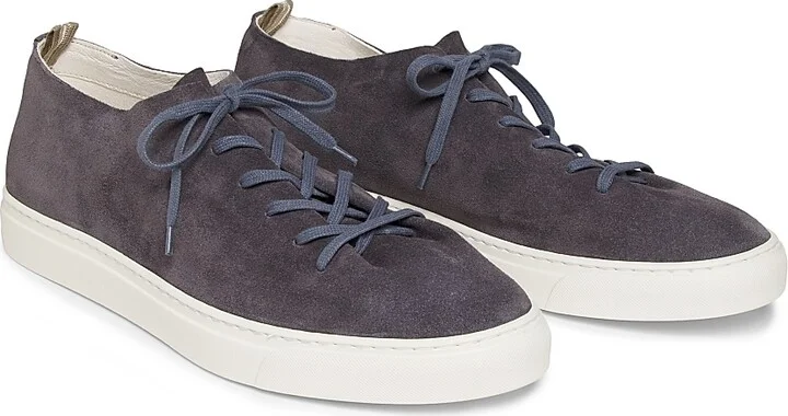 Men's Leggera 001 Suede Sneakers - Avion - Size 8.5 - Image 2