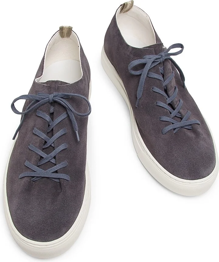 Men's Leggera 001 Suede Sneakers - Avion - Size 8.5 - Image 4