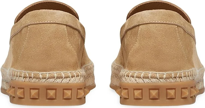 Men's Leisure Flows Espadrilles in Split Leather - Marine - Size 9 - Image 8