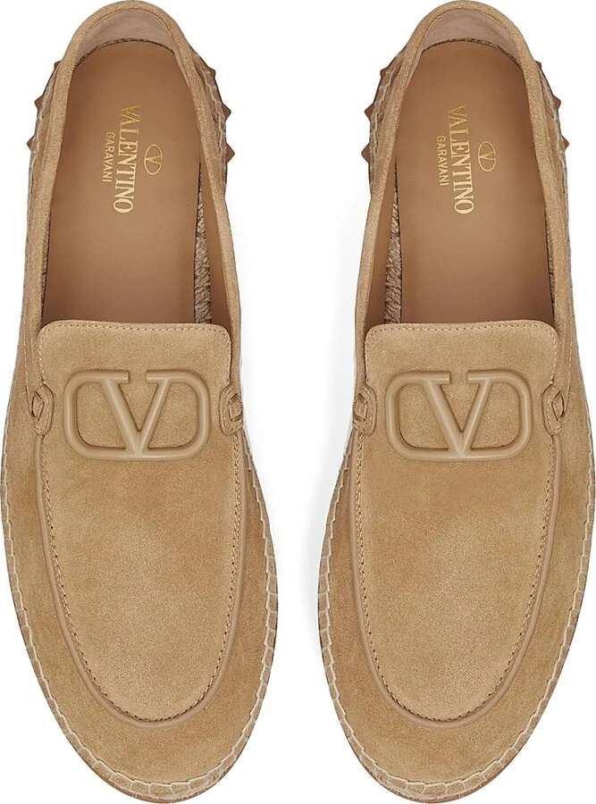 Men's Leisure Flows Espadrilles in Split Leather - Marine - Size 9 - Image 9
