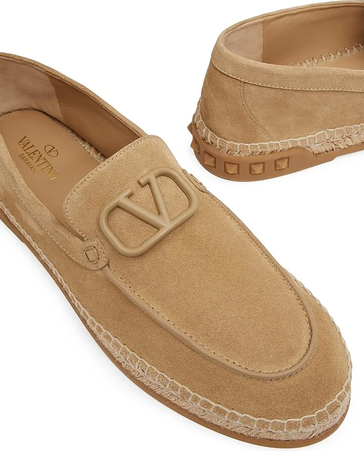 Men's Leisure Flows Espadrilles in Split Leather - Marine - Size 9 - Image 10