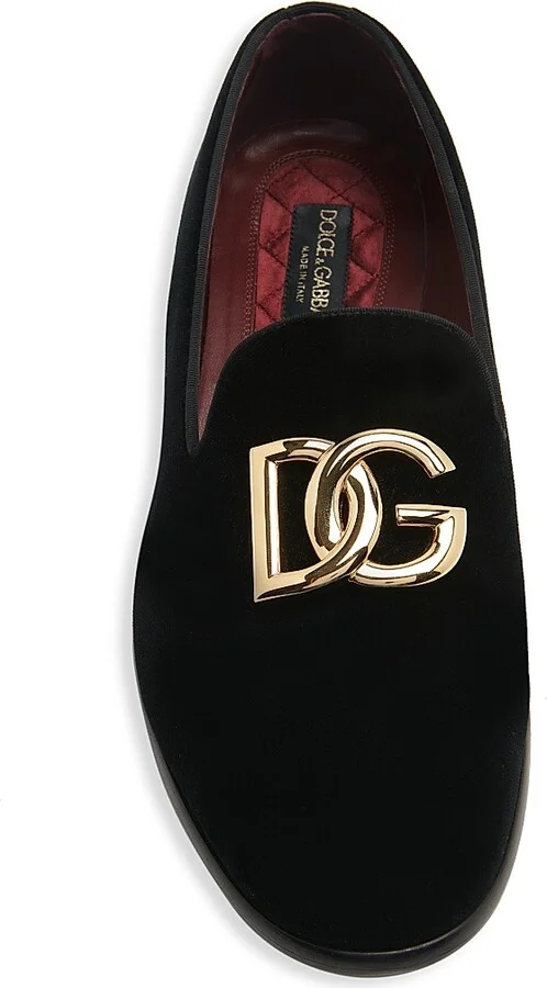 Men's Leonardo Velvet Smoking Shoes - Nero - Size 9 - Image 5