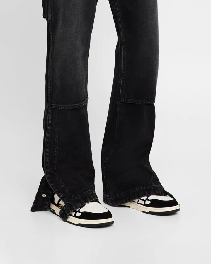 Men's Leopard Skel Low-Top Sneakers - Image 2