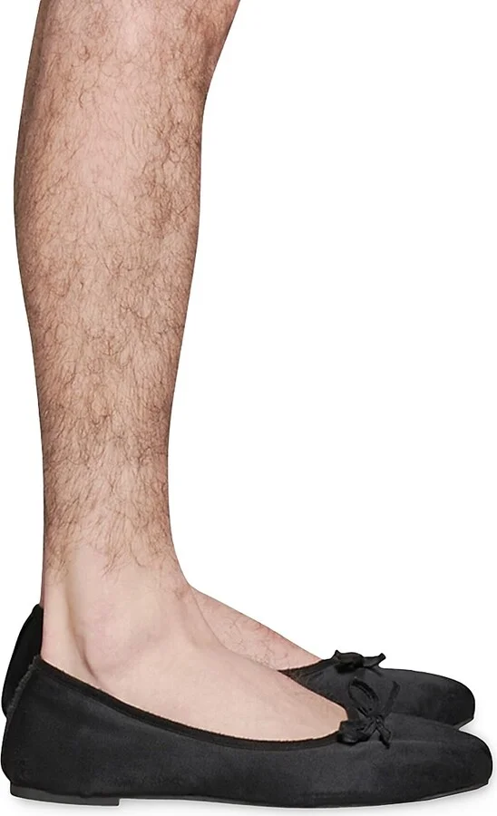Men's Leopold Ballerinas - Black - Size 9 - Image 8