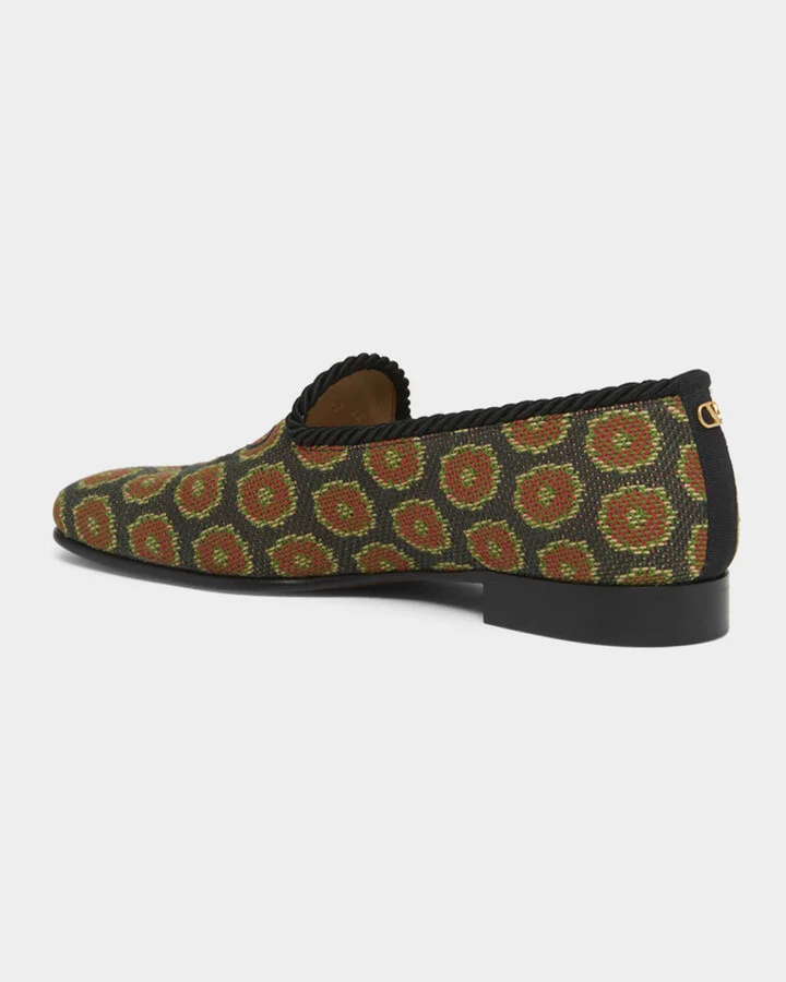 Men's Les Alcovettes Jacquard Loafers - Image 2