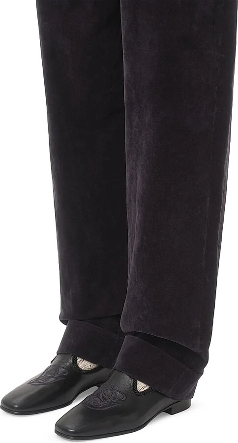 Men's Les Alcôvettes Moccasins in Kidskin - Black - Size 9 - Image 7
