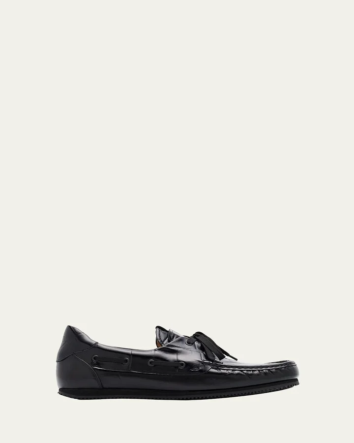 Men's Les Batto Calfskin Boat Shoes