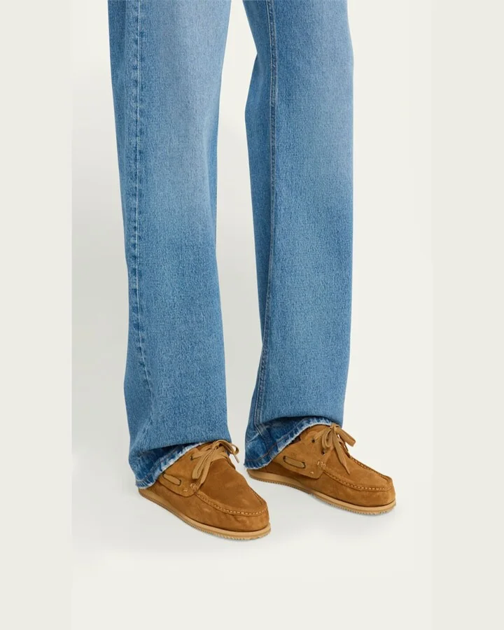 Men's Les Batto Suede Boat Shoes - Image 3
