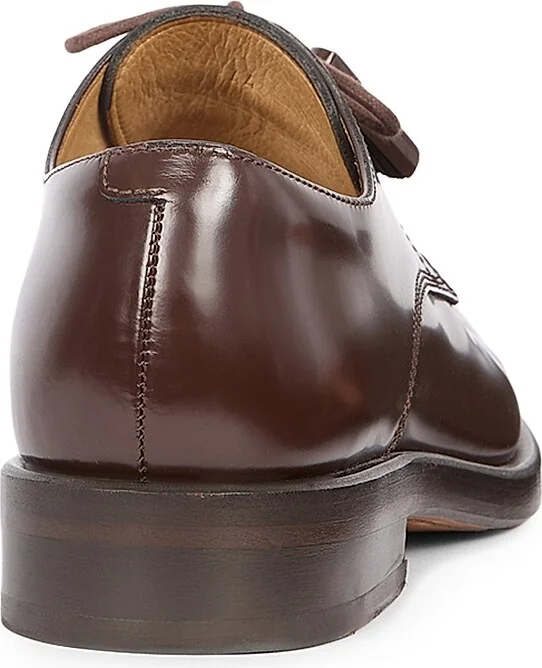 Men's Les Derbies Tressees Leather Derbys - Dark Brown - Size 8 - Image 3