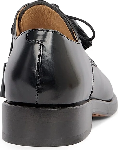 Men's Les Derbies Tressees Leather Derbys - Dark Brown - Size 8 - Image 7