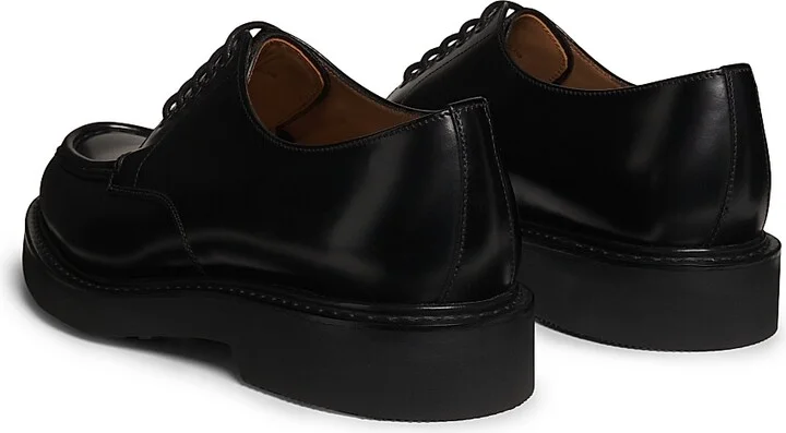 Men's Letchworth Leather Derbys - Black - Size 8.5 - Image 3