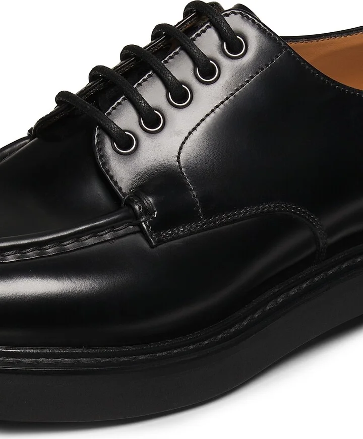 Men's Letchworth Leather Derbys - Black - Size 8.5 - Image 5