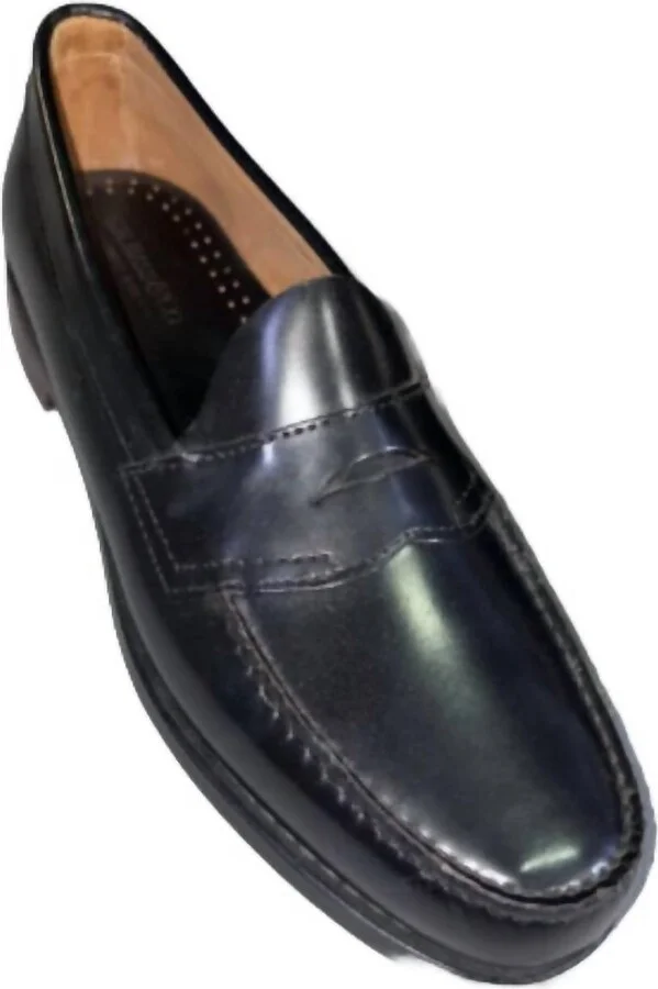 Men's Levitt Penny Loafer In Black