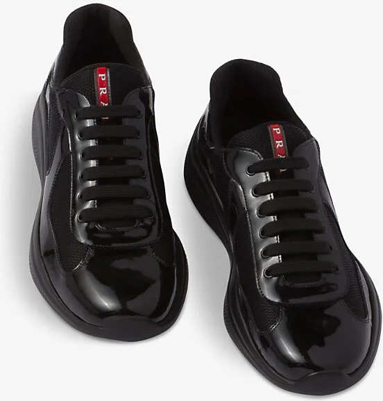 Mens Light Blue America's Cup Leather and Mesh Trainers Eur 44.5 / 10.5 Uk Men - Image 5