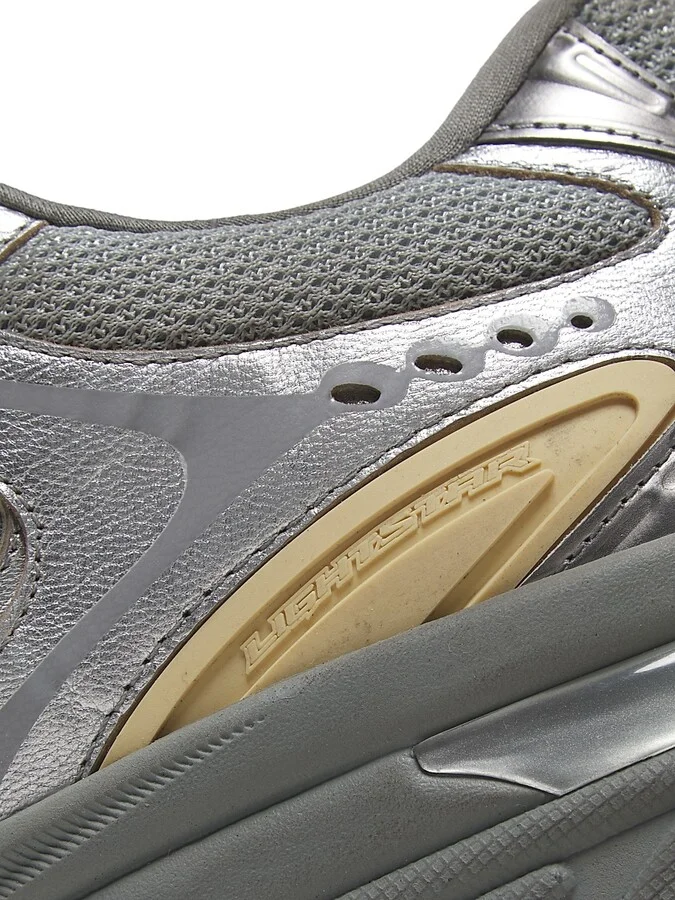Men's Lightstar Net & Leather Low-Top Sneakers - Black - Size 6 - Image 10