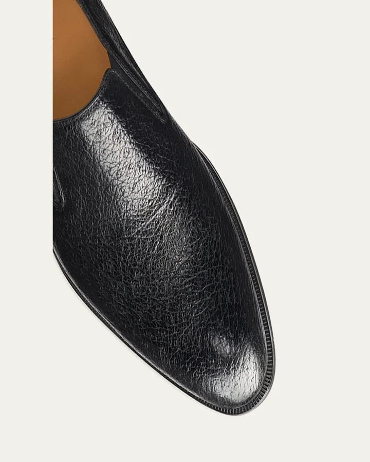 Men's Lima Peccary Leather Loafers - Image 5