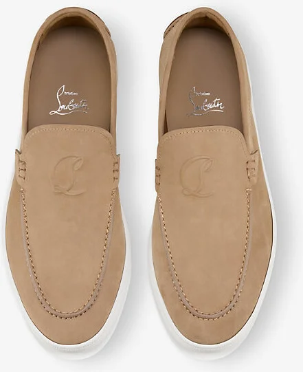 Mens Lionne Moonboat Suede Loafers Eur 43 / 9 Uk Men - Image 2