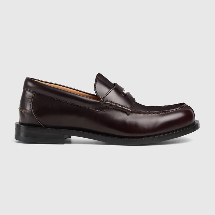 Men's loafer with removable detail