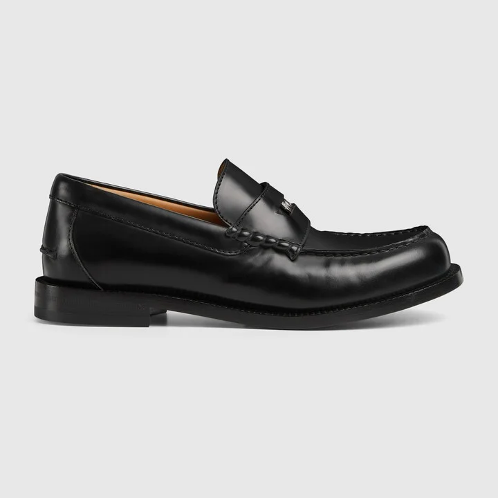 Men's loafer with removable detail