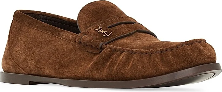 Men's Loafers in Suede - Snuff - Size 7 - Image 2