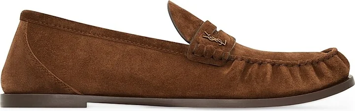 Men's Loafers in Suede - Snuff - Size 7